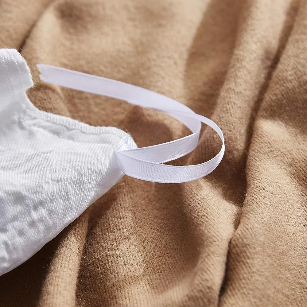 Hotel Luxury Egyptian Cotton 300 Thread Count Zipper Closer