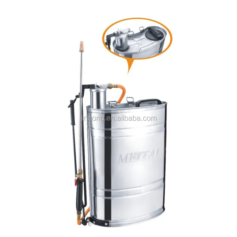 Agriculture Backpack Pest control spray machine 304 ss metal 16L Stainless steel knapsack sprayer