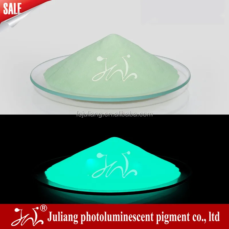 Long lasting glow in the dark clothes made by photoluminescent pigment