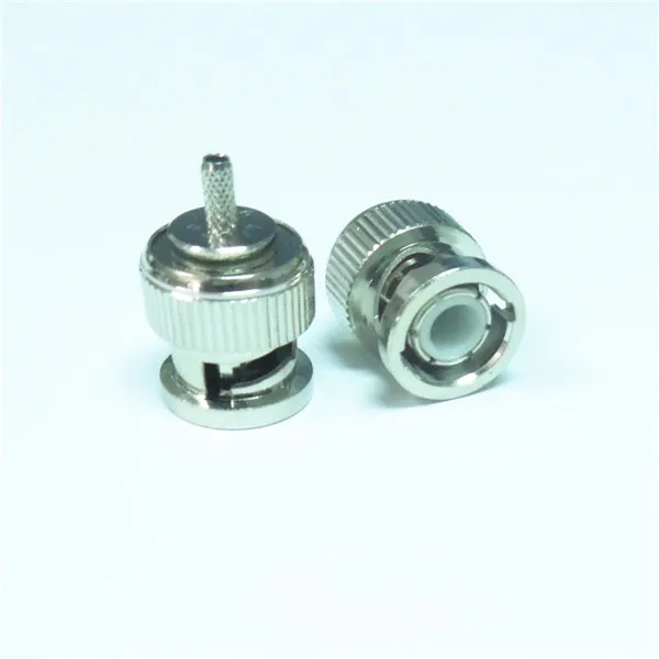 BNC connector price crimp plug for rg174