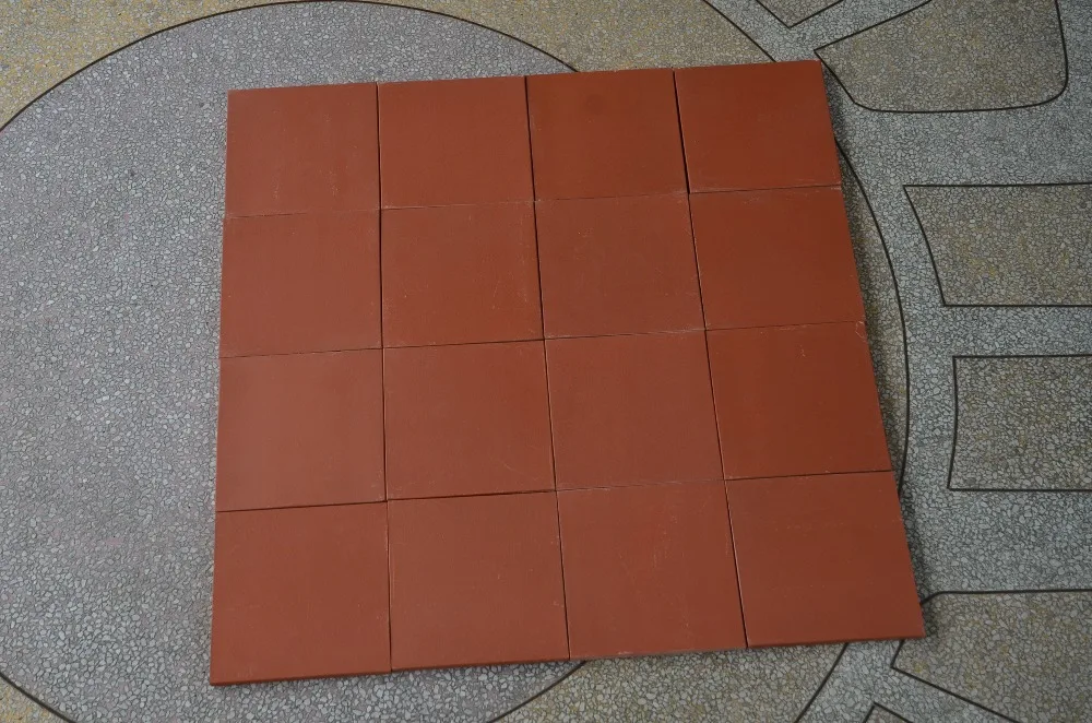 24x24 laminate decorative terracotta floor tiles/terra cotta clay tiles step tiles