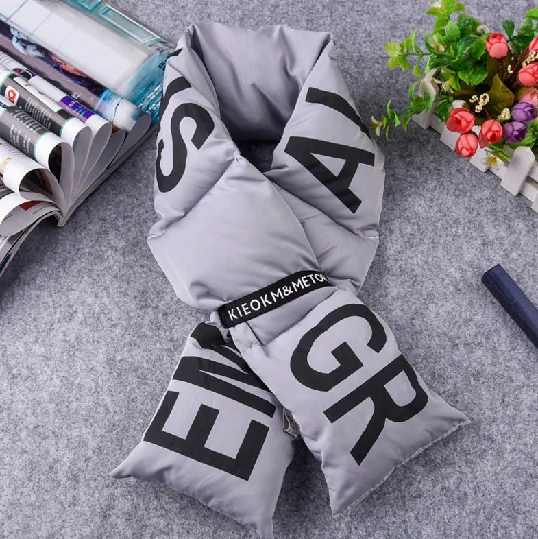 Оптовая продажа от производителя, осенне-зимний модный Теплый Женский пуховой шарф.