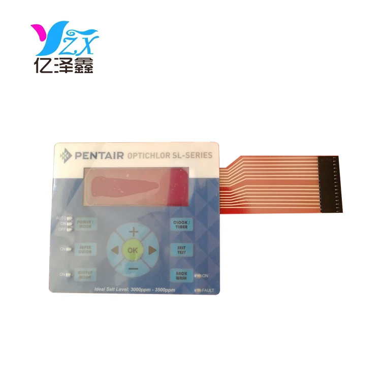 Professional factory widely applied membrane switch rubber dome switch keyboard