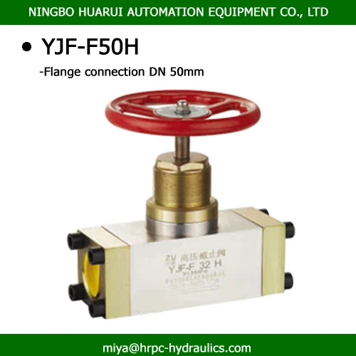 high pressure 15 LR or 15L hydraulic shut off ball valve