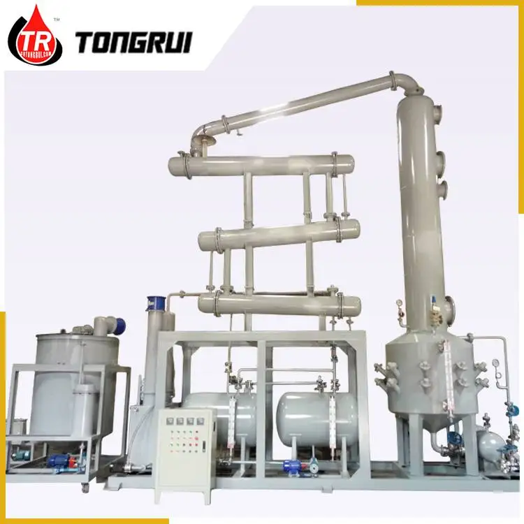 New Items Refining Waste Used Engine Oil Recycling Treatment Machine in India Market