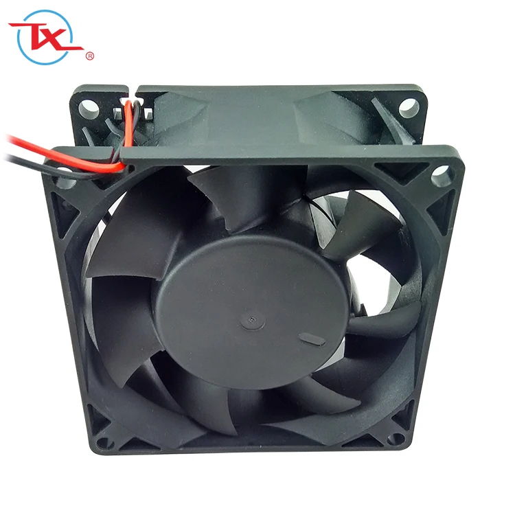 80mm 80x80x38mm 8038 12v 24v small dc brushless computer cooling fan 5v (TX8038HB) 12v micro 48v cooler industrial axial