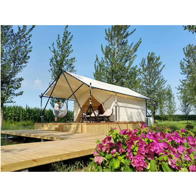 
customized bell tent good quality dome tent glamping luxury tent ideas from China factory 