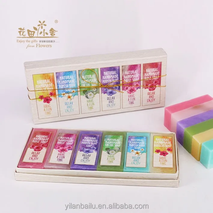
Natural essential oil soap gift set 
