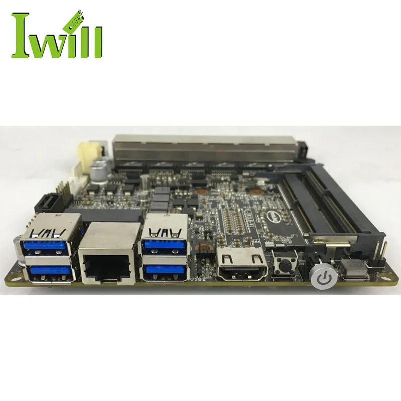 Kaby lake celeron 3865U 6 1000M Gbe lan mini pc support pfsense firewall VPN and UTM