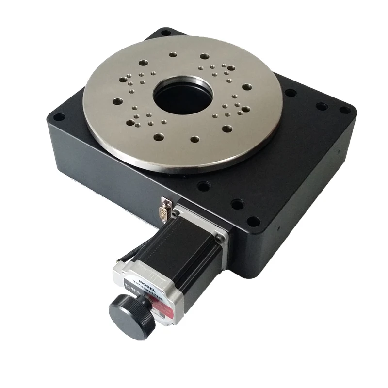 PT-GD204 High Precision Motorized Rotation Stages Rotating Platform Optical Sliding Table precision rotary desk