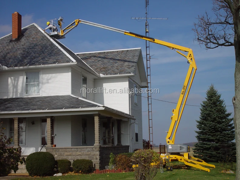 Telescopic boom lift,folding arm lift,spider man lift for sale