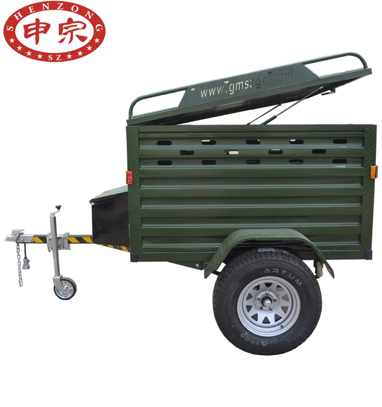 Travel trailer use off road enclosed camper trailer dog trailer for sale