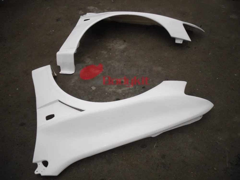  Автомобильные аксессуары комплект из стекловолокна FRP для 2001-2007 Lancer Evolution EVO 7 8 9 Z Speed Style крыло переднего крыла + 10