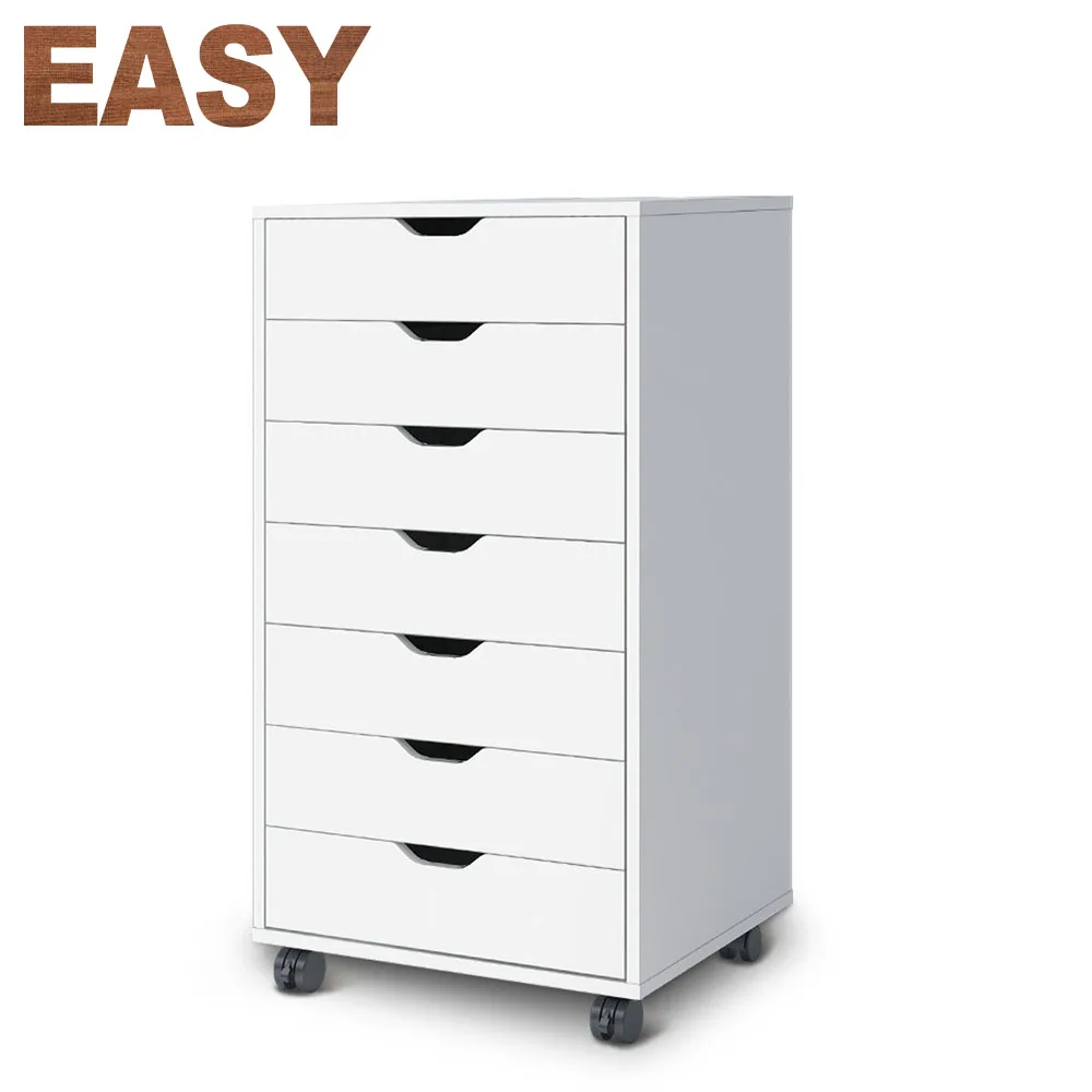 
Latest Design Hot Sale Wood 7 Drawers Cabinet With Sliding 