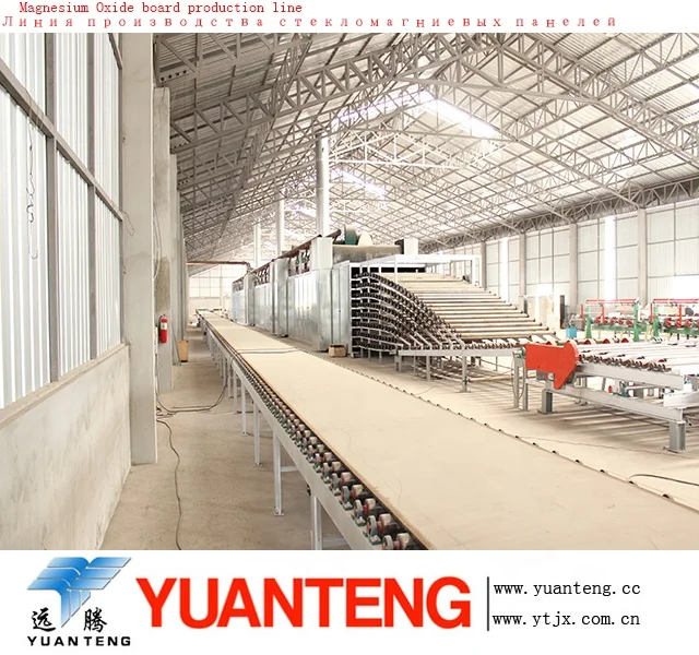 Gypsum machine with capacity 2 million sqm per year