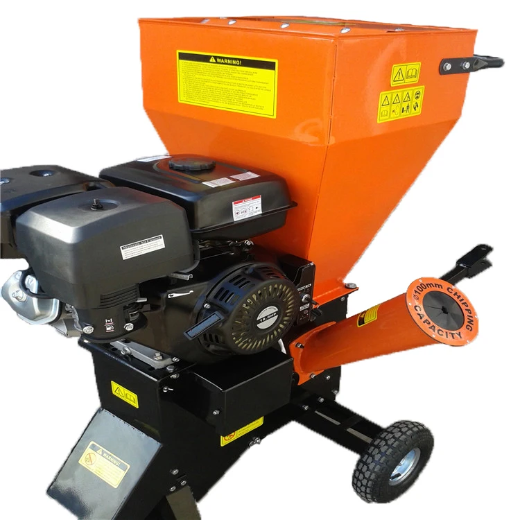 Factory direct sale price gasoline chipper shredder wood chipper shredder