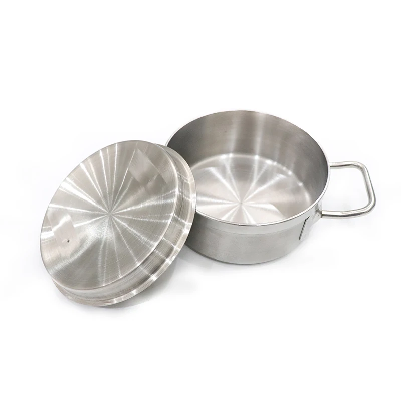 Stainless steel three-layer composite bottom soup pot