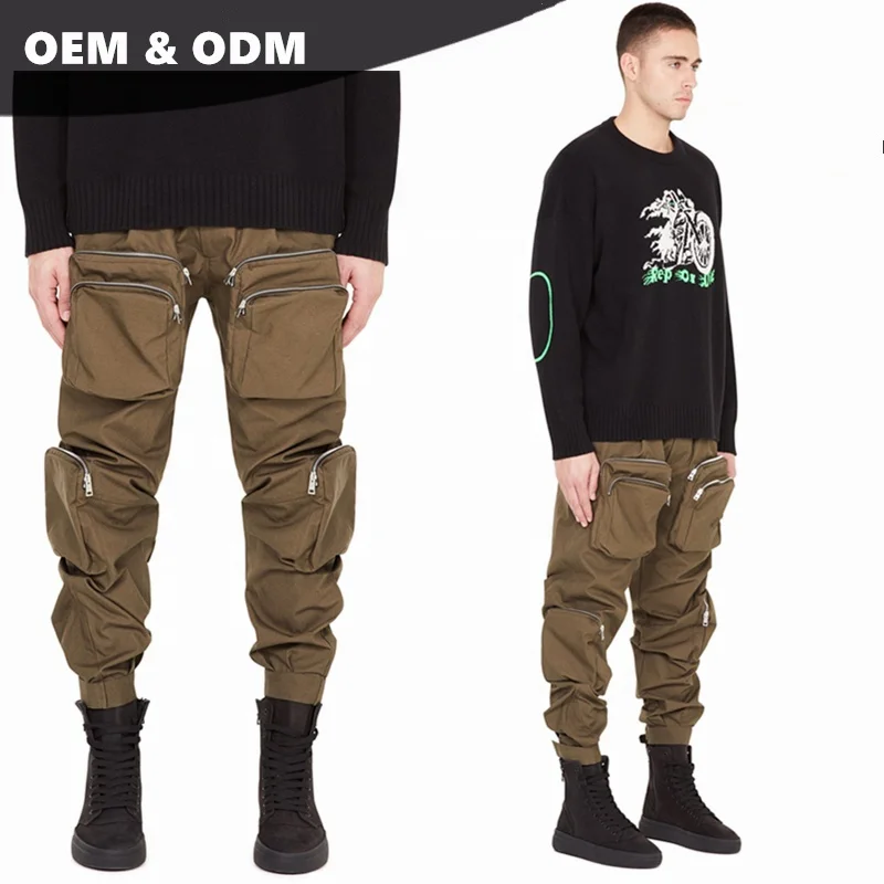 OEM high quality wholesale latest fashion clothes men cargo manufactures of cheap jeans