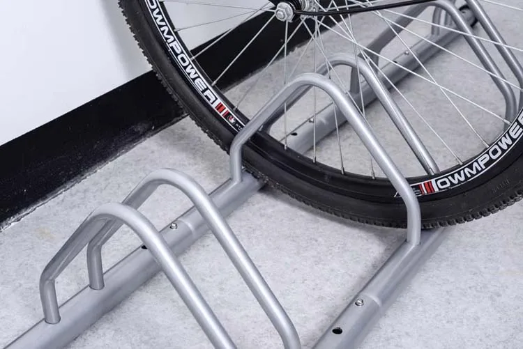 Bike Side Stand Well-designed Steel Stand for 5 bikes Durable Bike Floor Stand