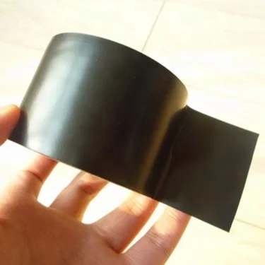 PVC duct tape use protect water or gas pipeline