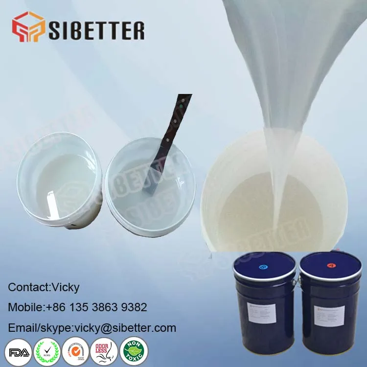 RTV2 Liquid Silicone Rubber of Shore A Hardness 50
