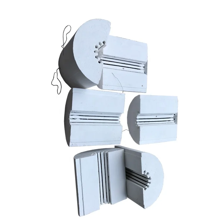 1200 Degree Furnace Spare Parts Ceramic Fiber Chamber for Tube Furnace