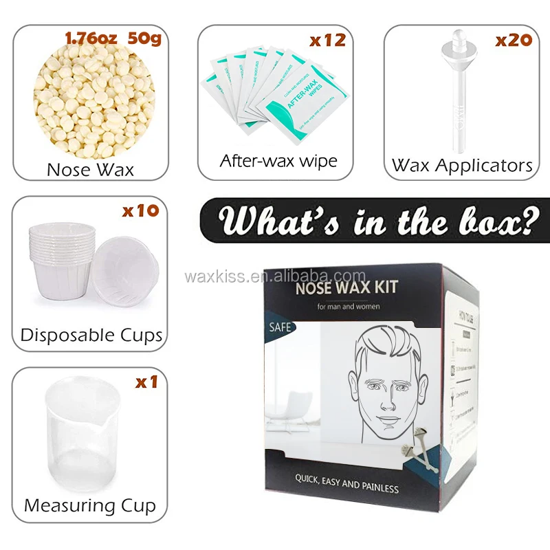 Wonderful Custom Waxing Kit wax beans Depilatory hot wax for nose