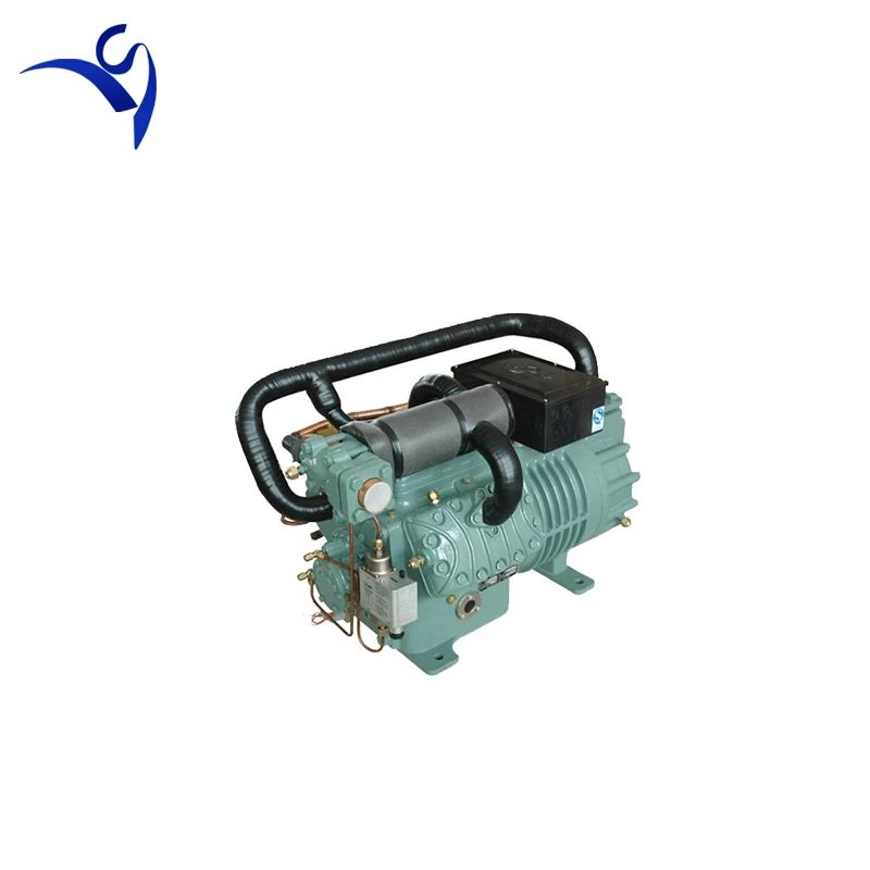 30HP S6F-30.2Y 2 stage semi-hermetic compressor refrigeration water cooled condensing unit