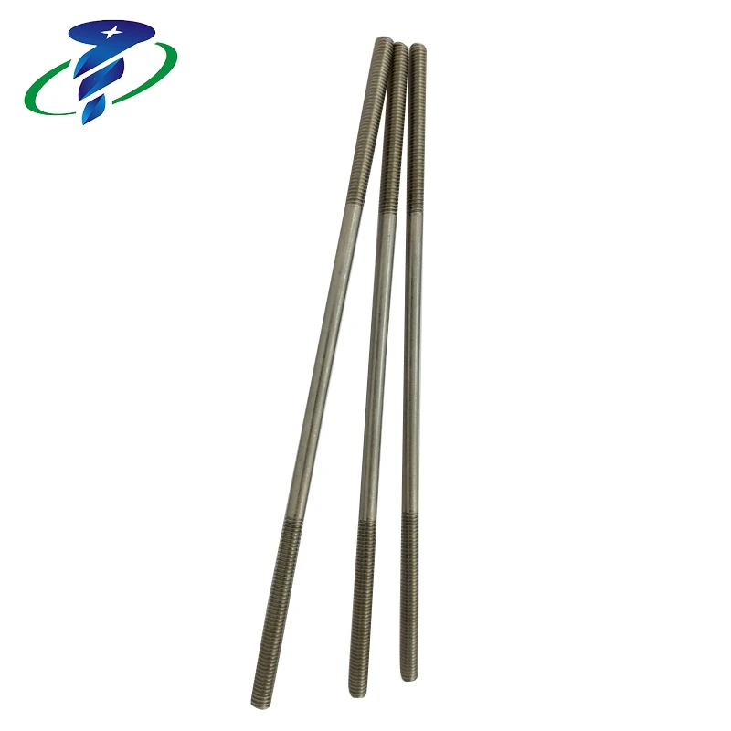 Factory Price Stainless Steel Rod Double Threaded Screw