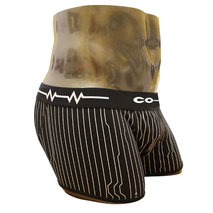 Custom 95%cotton 5%spandex sexy boxer briefs mens underwear