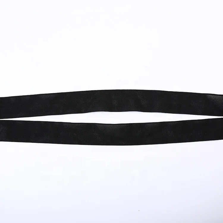 Высокопрочная жаккардовая черная эластичная лента, ткань для подтяжек, одежда для велоспорта