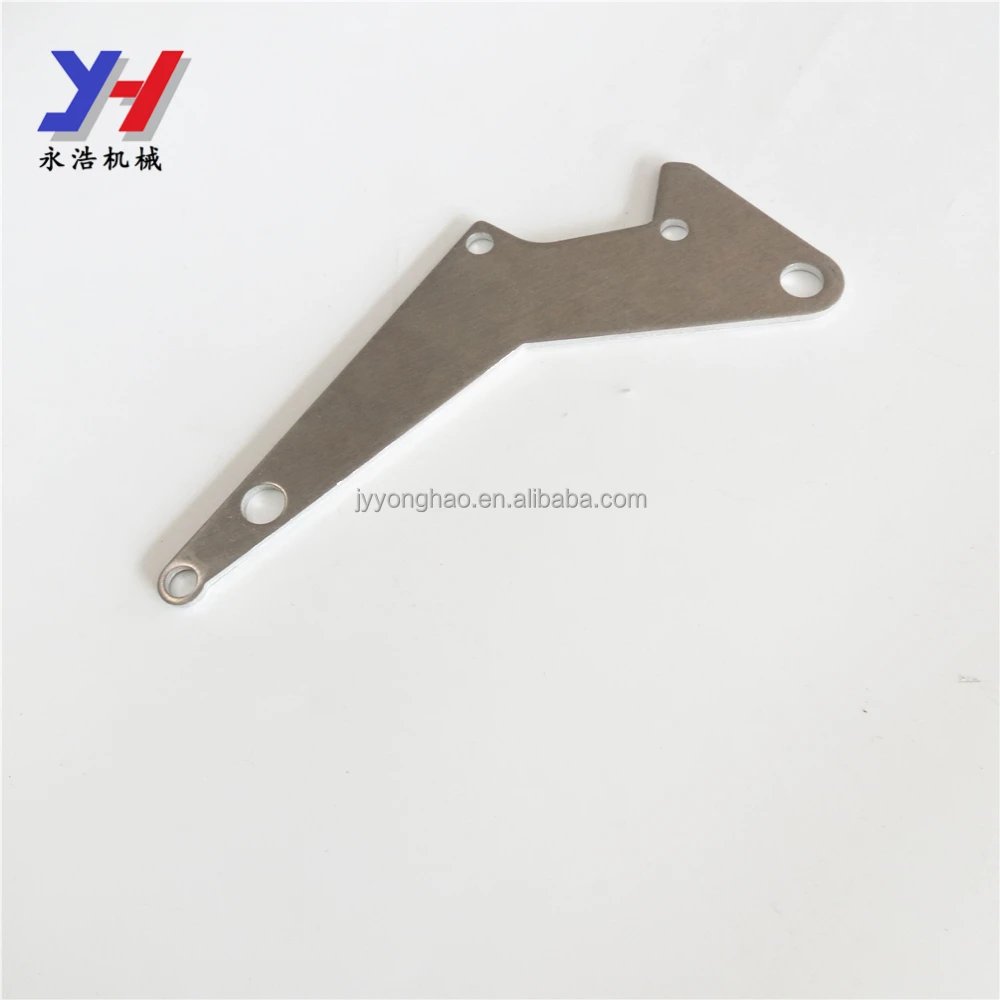 OEM Customize Aluminum Punched Flat Sheet Metal Connect Part for Wood