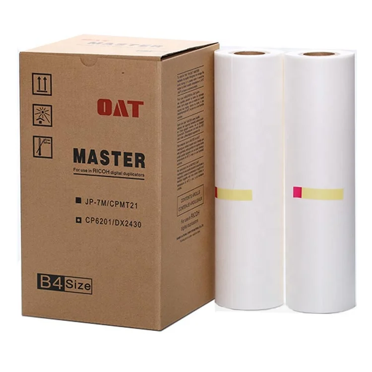Compatible EDP 817563 CPMT21 B4 master roll for digital duplicator CP6123