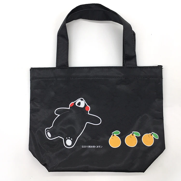 
New Japanese Polyester Cartoon Kumamon Kawaii Shopping Bag Women Single Shoulder Bags 