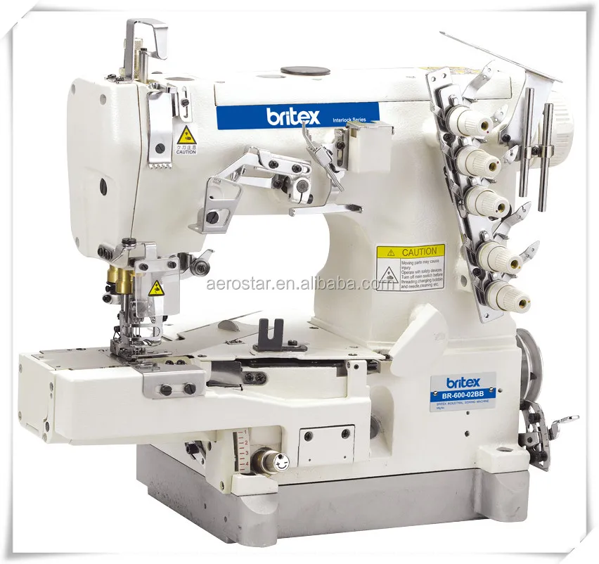 BR-600-02BB Industrial High Speed Cylinder-bed Interlock Sewing Machine