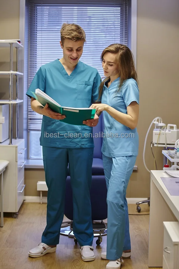 
2018 new style OEM medical hospital scrubs uniform cherokee scrubs 