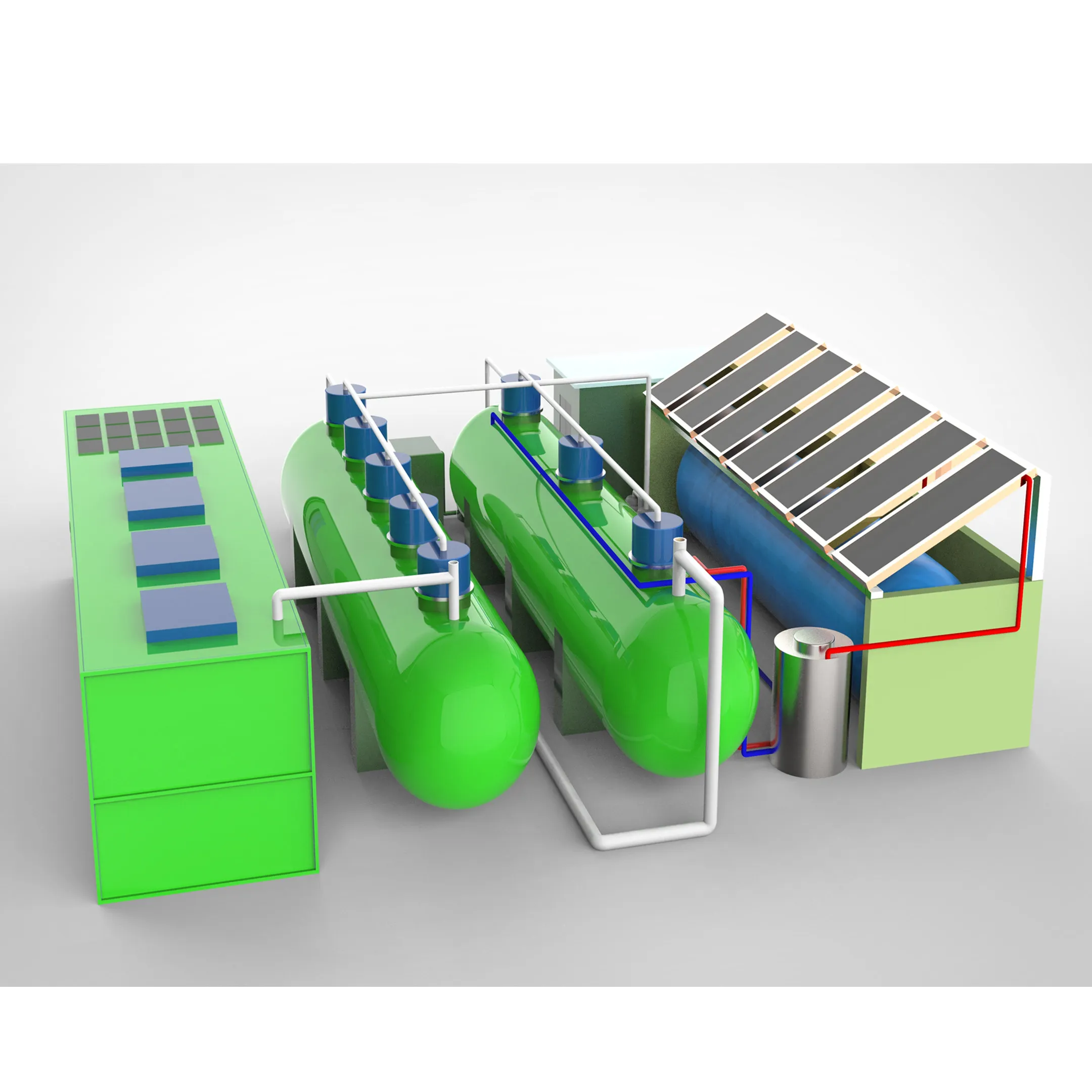 Teenwin poultry slaughterhouse waste wastewater water recycle treatment system