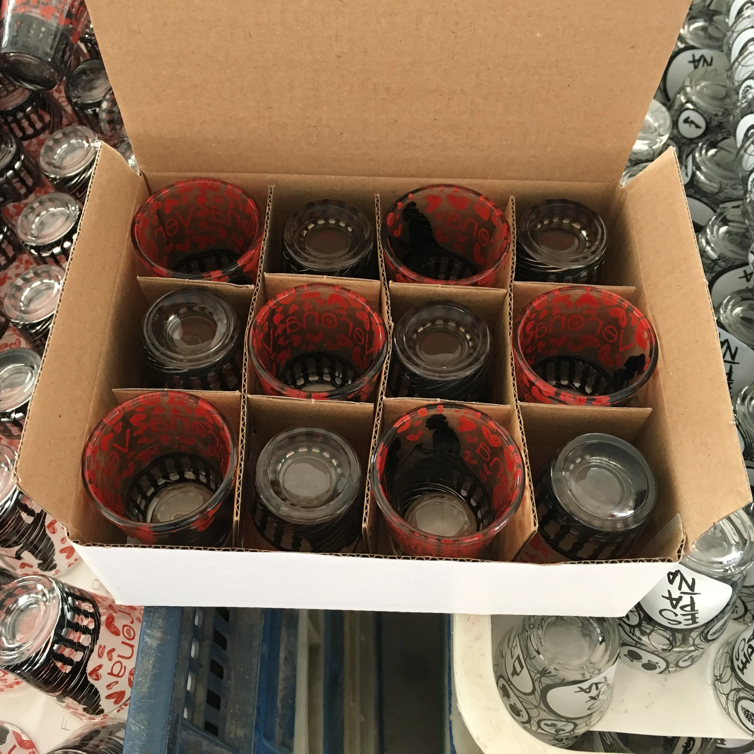 city souvenir designs logo printing woman body shot new body glass for souvenir and promotion