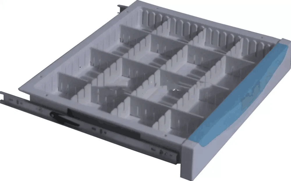 4 drawers environmental PU material high end medical trolly drug cart multi functional for hospitals&clinics