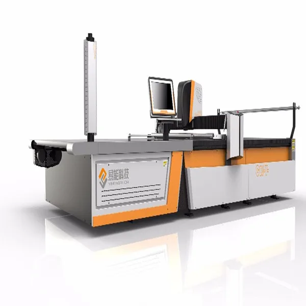 CNC textile cutter machine for auto blade cutting