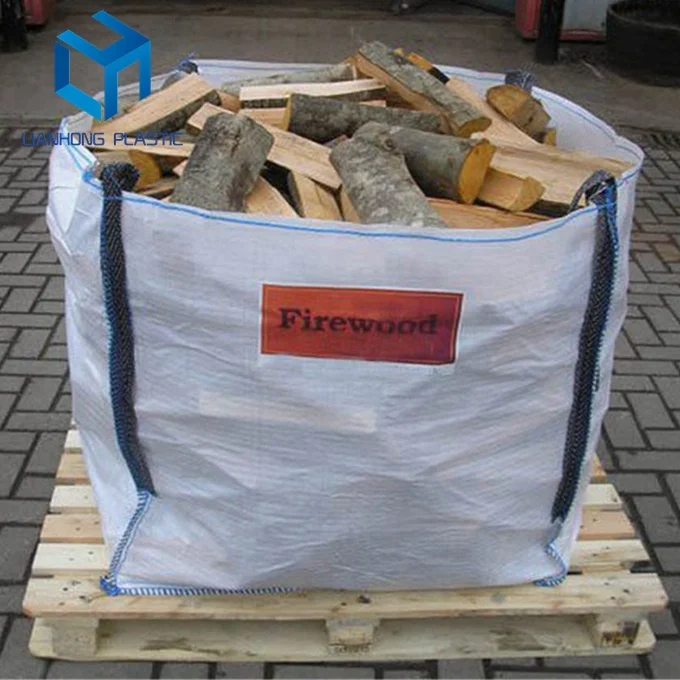 Transparent plastic jumbo big bag 1200kg cement bag China manufacturer Top Full Open fibc bag  for sand in Agriculture