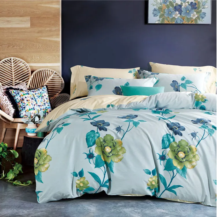 Мягкая моющаяся плоская Простыня из 100% хлопка в корейском дубайском стиле пододеяльник Комплект постельного белья с наволочкой