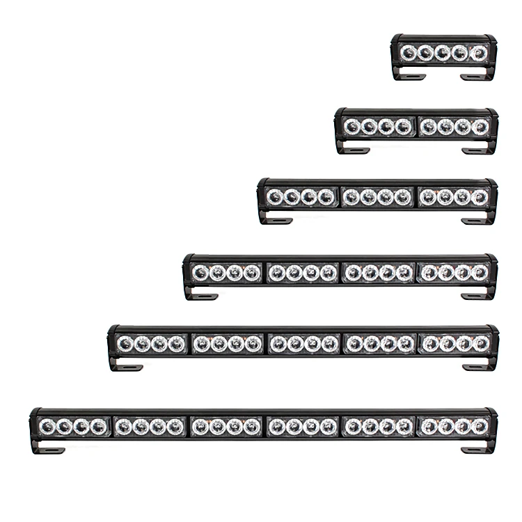 
luces de policia police strobe car led warning light bar 