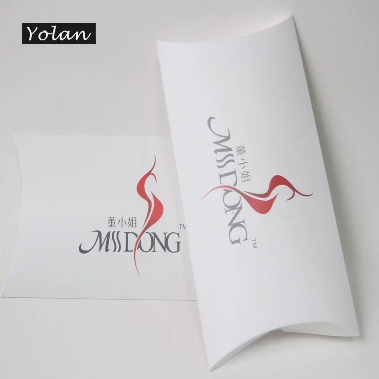 Paper Pillow Box With Handle