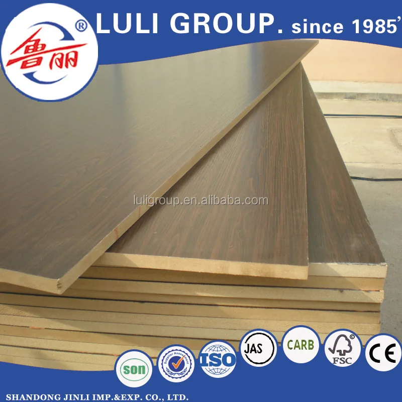 Простой/Меламиновый МДФ 4 мм от китайского производителя