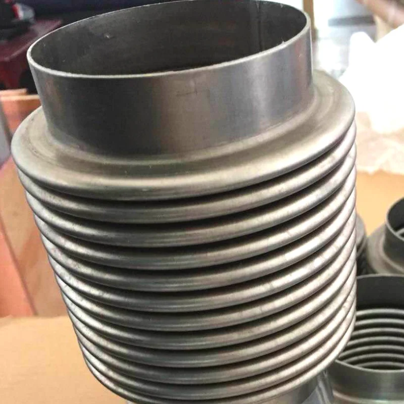 Custom Wt 0.2mm 0.25mm 0.3mm Flexi Joint bellows  titanium bellows pipe