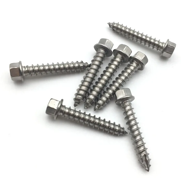 Stainless Steel 304  SS 316 Hex washer head type 17 Roof Screws
