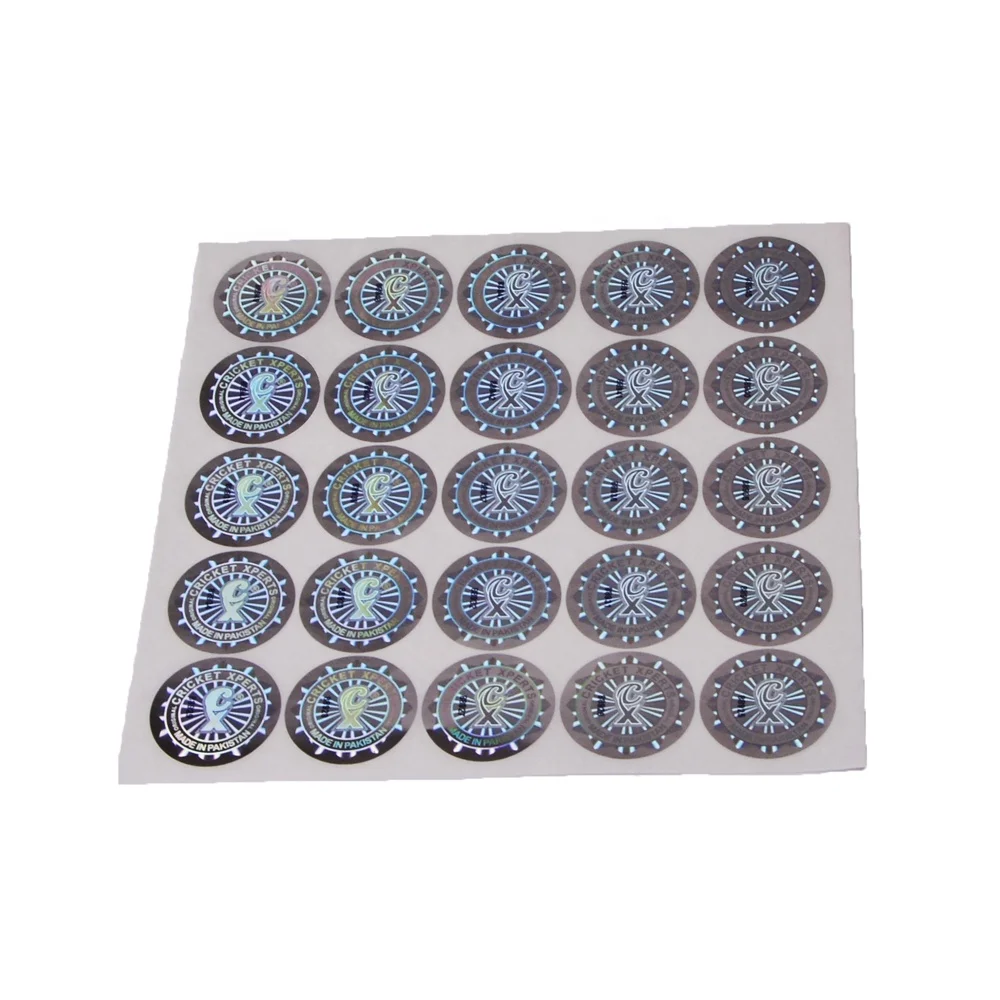 custom anti-counterfeiting hologram stamp stickers and hologram anti-counterfeiting stickers maker