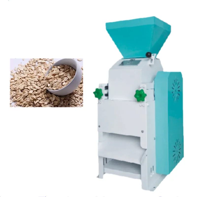 Electric corn flake pressing equipment /oat flattening making machine
