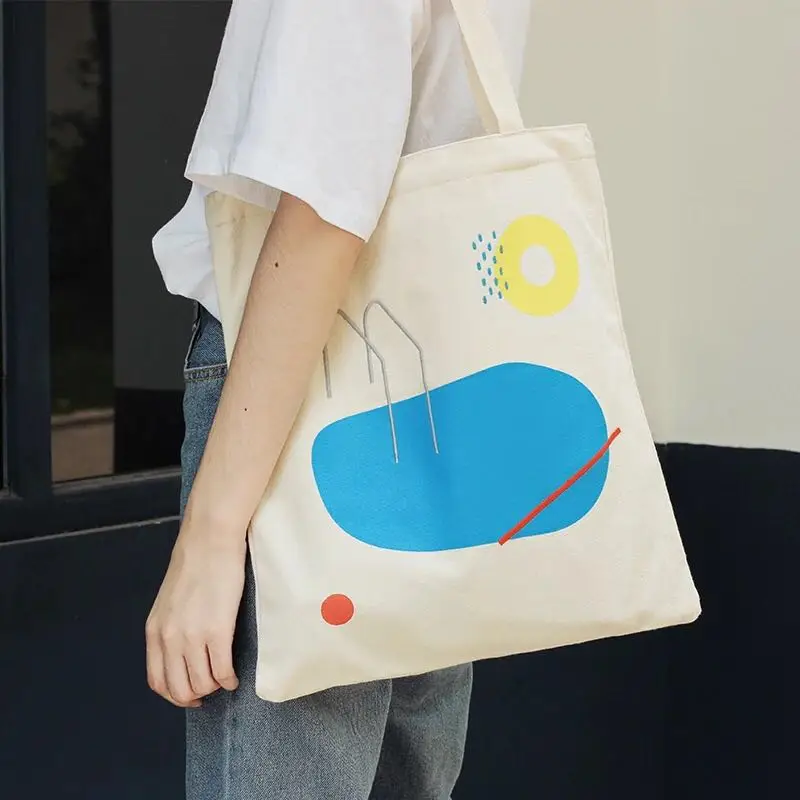 Hot sale OEM sling canvas zippered pink tote bag